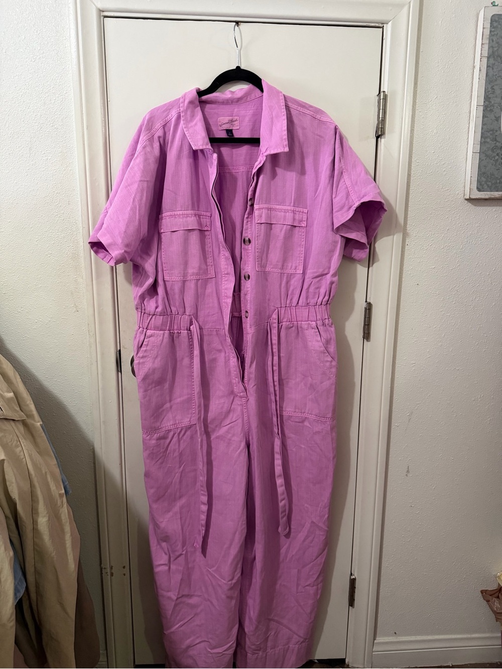 Universal thread Women's Lavender Utility Jumpsuit